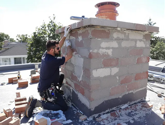 Advanced chimney repair process by Bedford Heights Chimney Sweep in Bedford Heights, OH